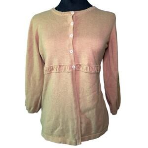 Boden | Size: 8 |‎ Yellow lightweight cardigan